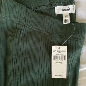 Aerie cropped knitt flares Xxs NWT